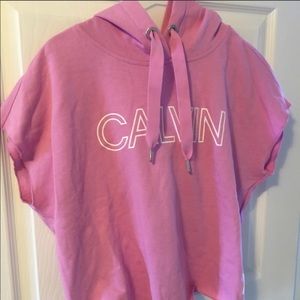 Calvin Klein hooded tee